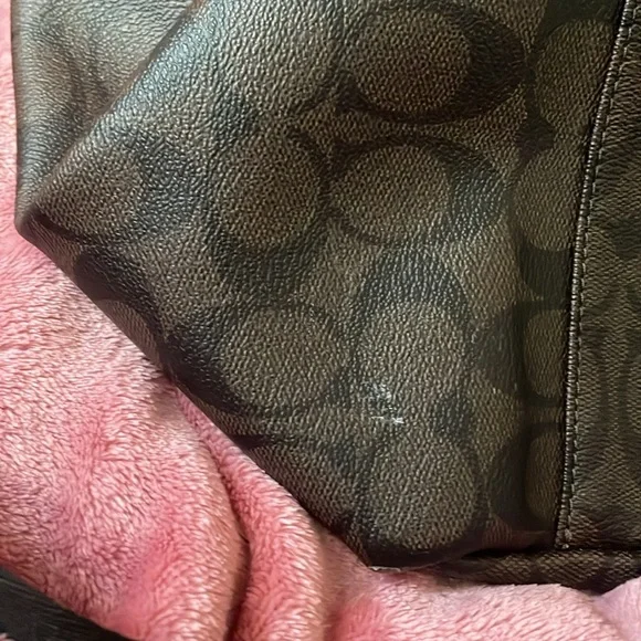 Large oversized Coach tote bag - Picture 14 of 15